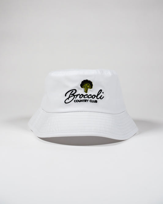 Classic Adjustable Bucket Hat (White)