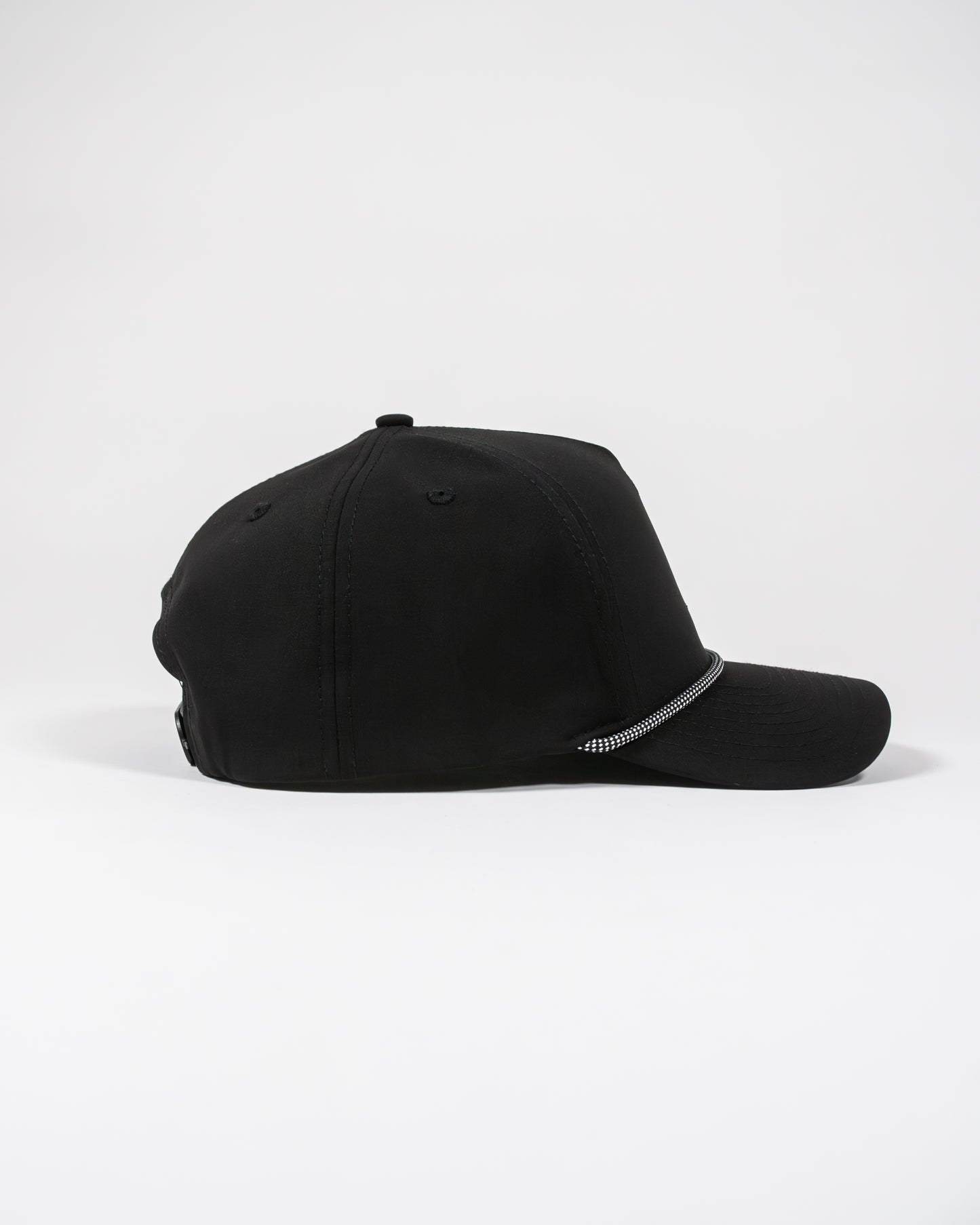 Broccoli Man Snapback Rope Hat (Black)