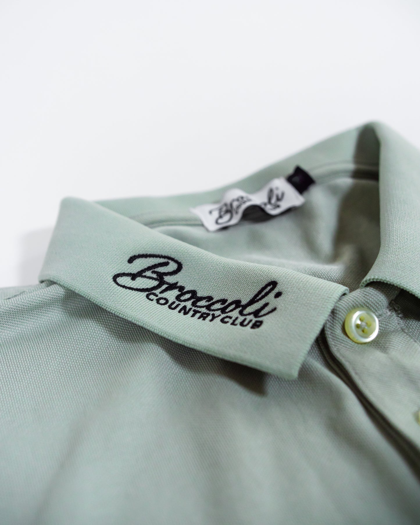 Collar Hit Polo (Sage)