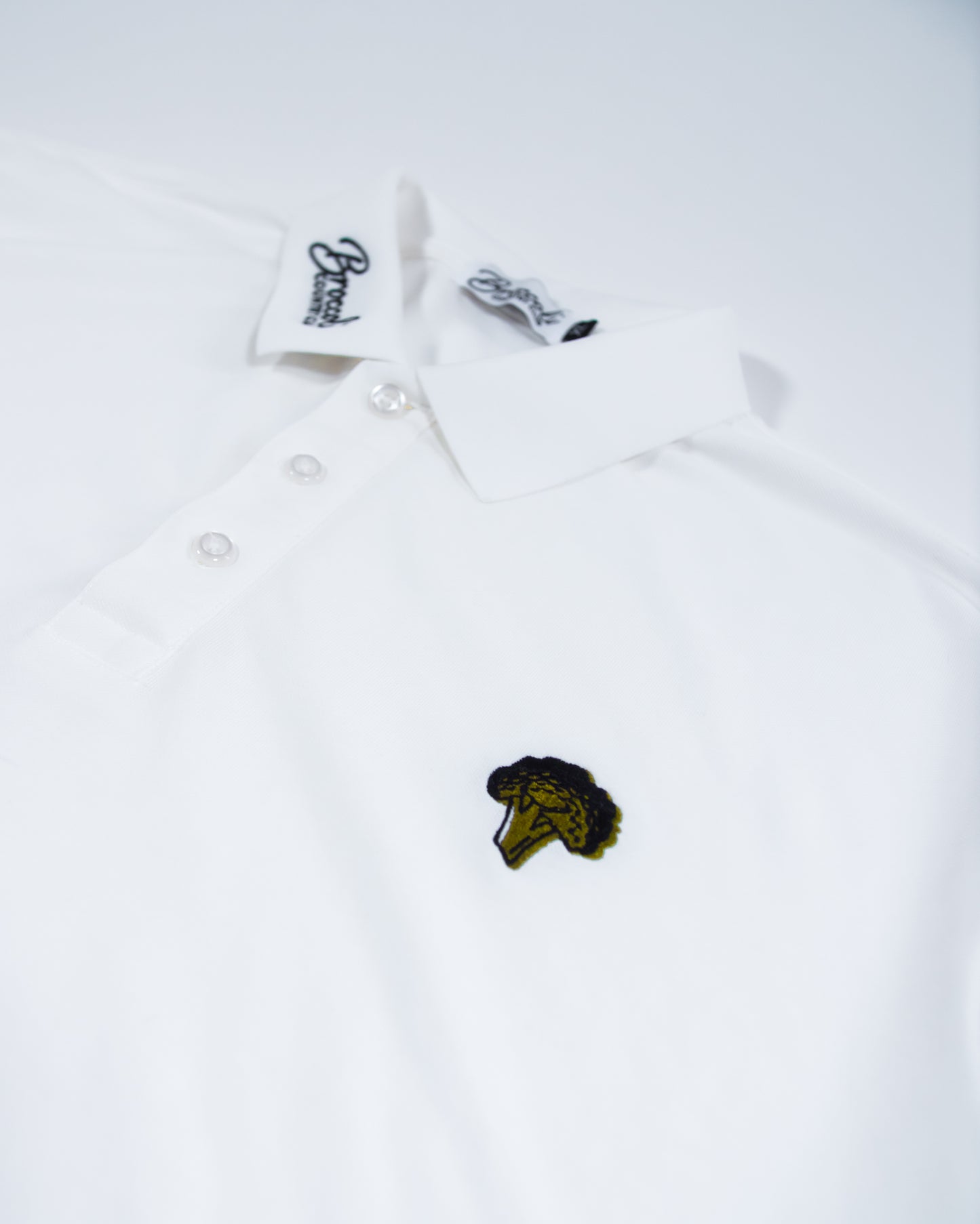 Collar Hit Polo (White)