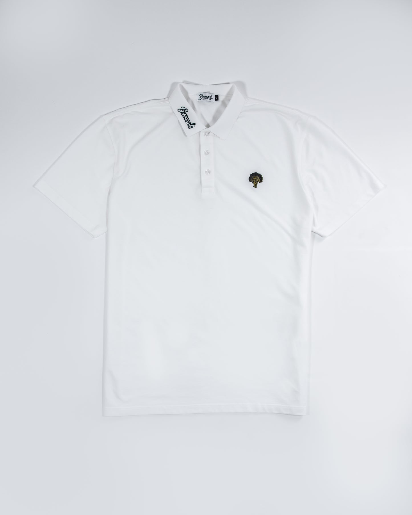 Collar Hit Polo (White)