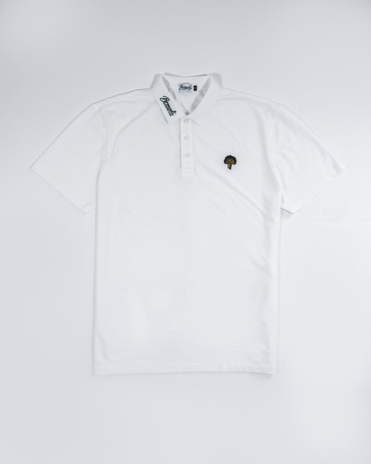 Collar Hit Polo (White)